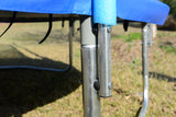 14 FT TRAMPOLINE OUTSIDE SAFETY NET WITH BASKETBALL HOOP - V.I.P Digital Presence