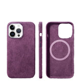 Italian Alcantara Case for iPhone 15 Pro Max Business Leather Phone Back Cover for iPhone 13 Pro Max Magnets - V.I.P Digital Presence