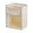 Kitchen folding trash can wall hanging large caliber leftovers bin transparent thickened folding trash can - V.I.P Digital Presence