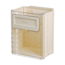 Kitchen folding trash can wall hanging large caliber leftovers bin transparent thickened folding trash can - V.I.P Digital Presence