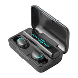 M10M30 Bluetooth Headset High-Capacity Wireless Private Model TWS New F9 Smiley Face Binaural 5.1 Noise Cancellation - V.I.P Digital Presence