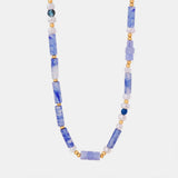 Freshwater Pearl Titanium Steel Geometric Bead Necklace - V.I.P Digital Presence