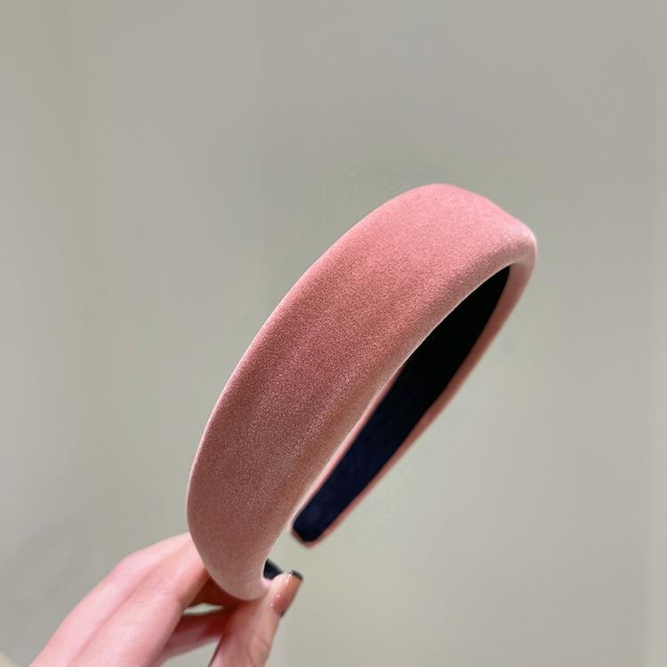 Velvet sponge wide edge headband - V.I.P Digital Presence