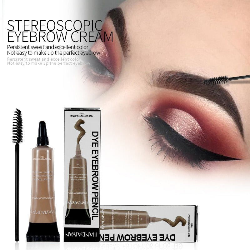 Handaiyan Styled Eyebrow Gel Waterproof and Non Halogenic Liquid Eyebrow Dyeing Cream Wild Eyebrow Holder - V.I.P Digital Presence