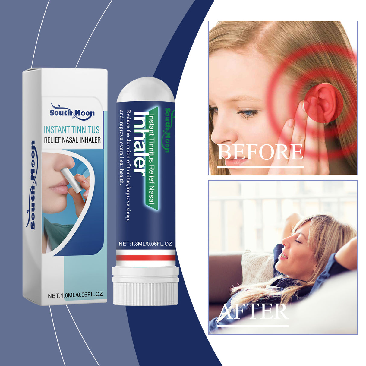 Tinnitus Nasal Suction Stick, Gentle Ear Care To Relieve Tinnitus Discomfort Convenient Ear Kang Nose - V.I.P Digital Presence