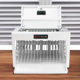 16 Bay Charging Cabinet for Laptop Chromebook Locking Charging Station-WHITE - V.I.P Digital Presence