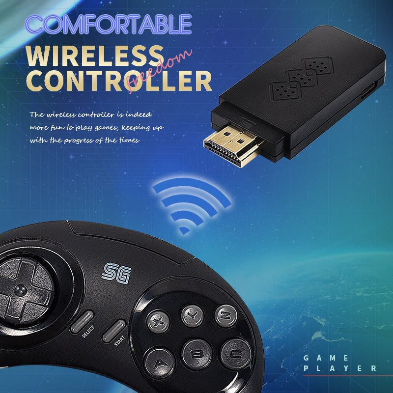 16 bit Classic Retro MD Sega Gaming Console Home HDMI HD TV Gaming Console Wireless Doubles Gaming Console - V.I.P Digital Presence