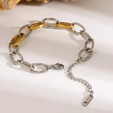 18K Gold-Plated Stainless Steel Bracelet - V.I.P Digital Presence