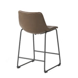 Vintage Style Brown 24-Inch Counter Stool (Set of 2) - V.I.P Digital Presence