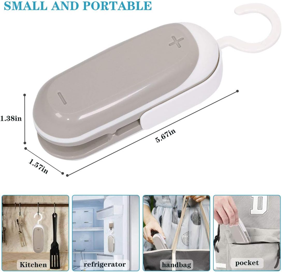 1-piece mini bag sealing machine,bag sealing machine, portable handheld bag sealing machine for chip bags, plastic bags, food storag - V.I.P Digital Presence