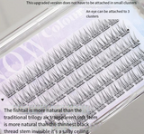 Lazy Fish Tail False Eyelashes Trilogy Natural Simulation Thick Single Cluster Lazy Series Deviruchi Eyelashes - V.I.P Digital Presence