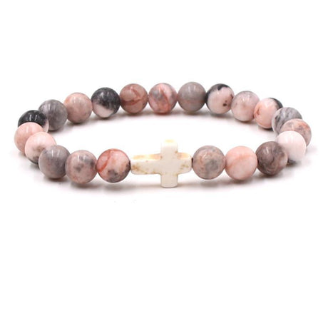 Fashion bead jewelry cross bracelet - V.I.P Digital Presence