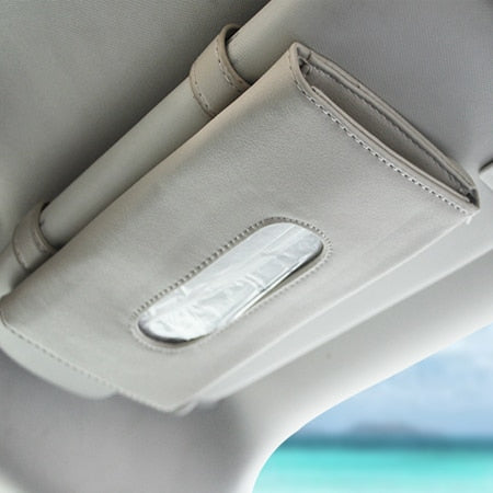 1 Pcs Car Tissue Box Towel Sets Car Sun Visor Tissue Box Holder Auto Interior Storage Decoration for BMW Car Accessories - V.I.P Digital Presence