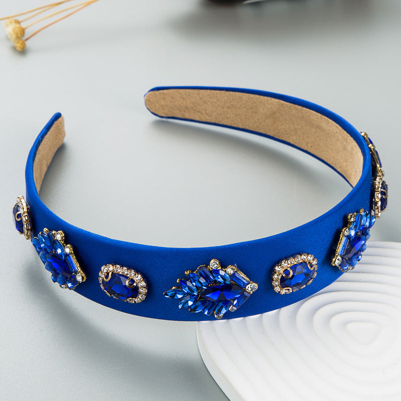New Ins Fashionable Retro Baroque Headband South Korean High Sense Hair Accessories Face Wash Headwear - V.I.P Digital Presence