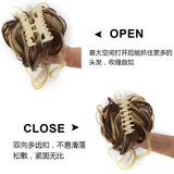Synthetic Messy Curly Claw Hair Bun Chignon Hair Extensions Scrunchy Fake False Hair With Tail for Women Hairpieces - V.I.P Digital Presence