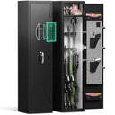 3-4 rifle and handgun safes, quick fingerprint with detachable rack and 2 adjustable gun slots - V.I.P Digital Presence
