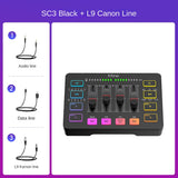 Fifine Game Live Streaming Equipment SC3 Full Set USB External Sound Card Microphone Desktop Karaoke - V.I.P Digital Presence