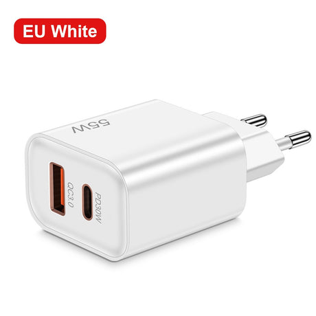 55W supports super fast charging and is fully compatible with USB+PD fast charging for mobile phone charging - V.I.P Digital Presence