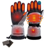 Intelligent temperature control heating gloves USB charging heating outdoor skiing cycling electric heating gloves - V.I.P Digital Presence