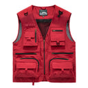 Men’s Summer Tactical Vest: 14-Pocket, Mesh, Ideal for Hiking, Fishing, Photography & Work - V.I.P Digital Presence