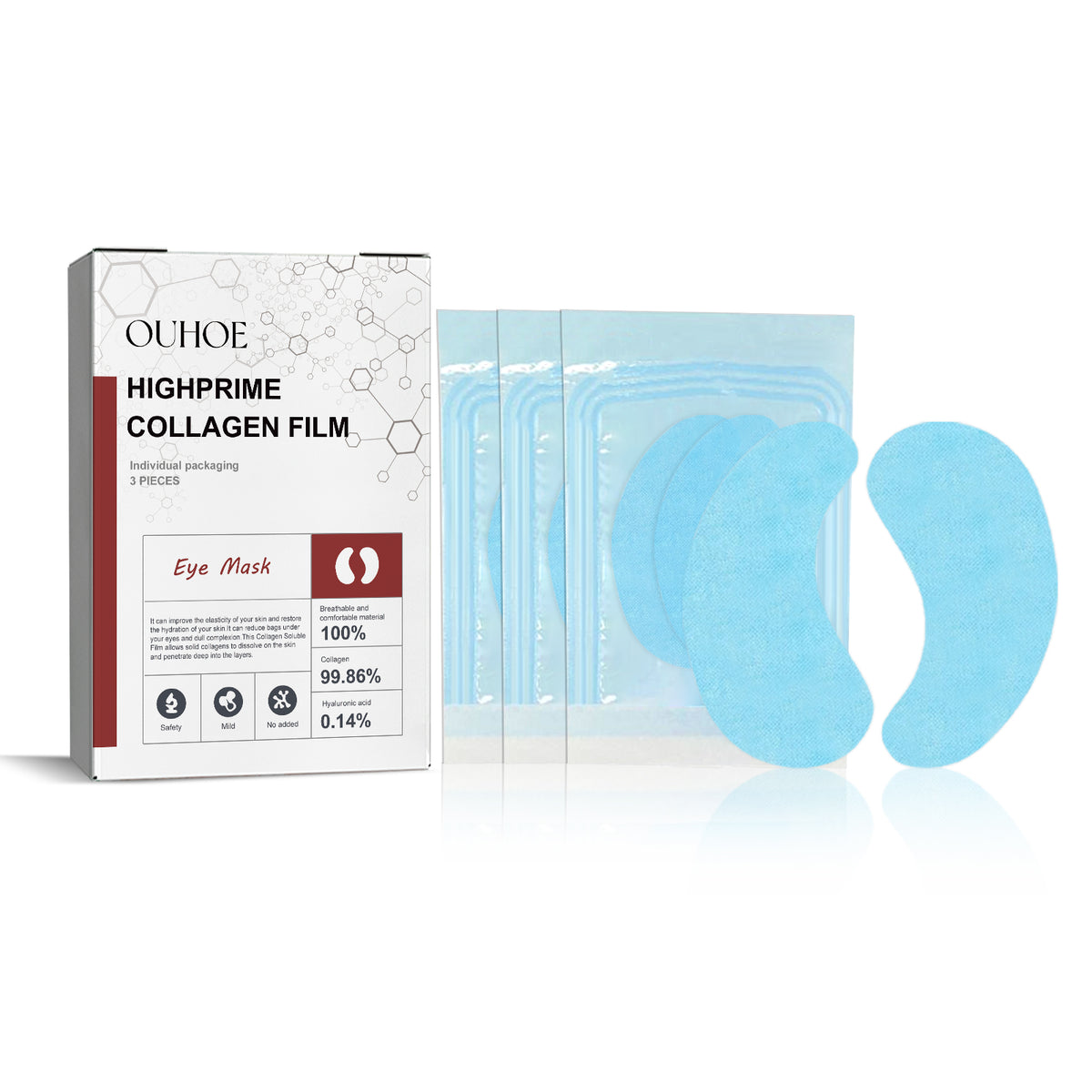 Hydrolyzed Collagen Eye Mask Firming, Lightening And Repairing Eye Lines And Dark Circles - V.I.P Digital Presence
