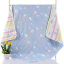 110*110cm Parent-child Baby Summer Bedding Sofa Quilt 100% Cotton Baby Blanket Child Quilt 6 Layers Muslin Swaddle for Newborns - V.I.P Digital Presence