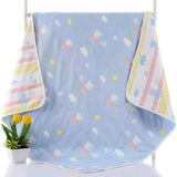 110*110cm Parent-child Baby Summer Bedding Sofa Quilt 100% Cotton Baby Blanket Child Quilt 6 Layers Muslin Swaddle for Newborns - V.I.P Digital Presence