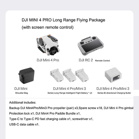 DJI Mini 4 Pro, an all-in-one mini aerial camera from DJI, is an entry-level drone that intelligently follows panoramic shooting - V.I.P Digital Presence