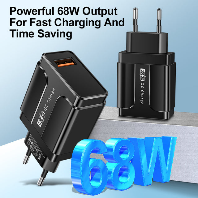 68W Super Fast Charging Charger Phone Fast Charging Head - V.I.P Digital Presence