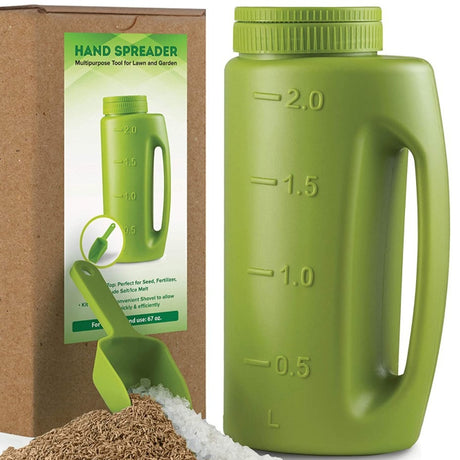 Harris Diatomaceous Earth Spreader with Scoop and Adjustable Top - V.I.P Digital Presence