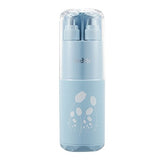 Portable travel grooming cup toothbrush cup deluxe 8-piece set split bottle toothbrush towelgrooming set - V.I.P Digital Presence