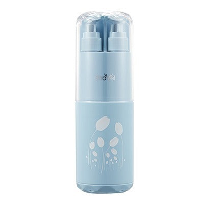Portable travel grooming cup toothbrush cup deluxe 8-piece set split bottle toothbrush towelgrooming set - V.I.P Digital Presence