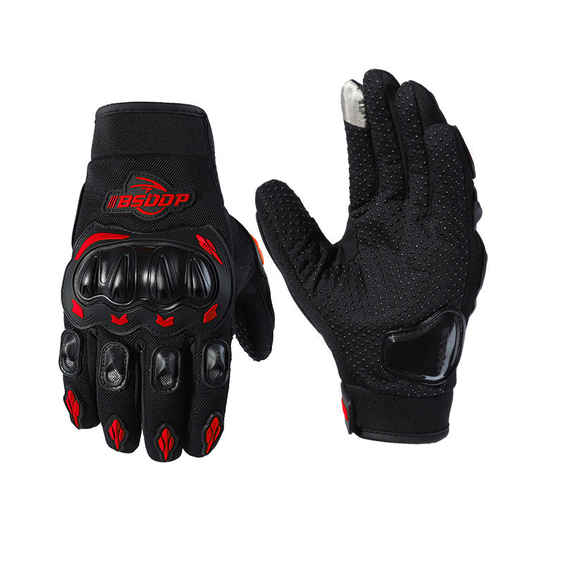 Motorcycle Riding Gloves, All Finger, Summer Breathable, Men's And Women's Electric Vehicles, Anti Fall, Anti Slip, Touch Screen - V.I.P Digital Presence