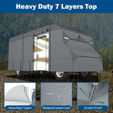 Umbrauto RV Cover Class C Upgraded 7 Layers Anti-UV Top Panel Motorhome Cover，Gray - V.I.P Digital Presence