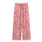 Style Women's Fashion Casual Printed Long Sleeve Top and Wide Leg Pants - V.I.P Digital Presence