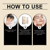 Loción reafirmante facial hidratante suave, reafirmante e iluminadora.