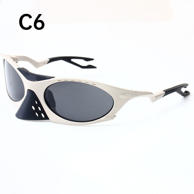 2025 Men's Outdoor Sunglasses: Y2K Cycling/Driving, Polarized, Windproof, INS Trendy - V.I.P Digital Presence