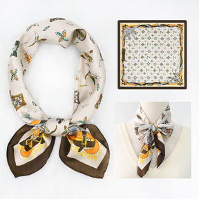 Silk Scarf Women's Sunscreen Beach Imitation Silk Versatile Silk Scarf Neckband - V.I.P Digital Presence