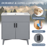 Bathroom vanity Set with Sink, Combo Cabinet, Bathroom Storage Cabinet - V.I.P Digital Presence
