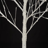 Artificial birch tree with light, 4FT 48 LED/5FT 72 LED/6FT 96 LED, with warm white light, indoor and outdoor decoration - V.I.P Digital Presence