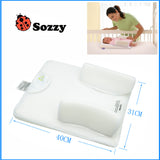 Almohadilla para dormir para bebés SOZZY, almohada cómoda para bebés, almohada estereotipada, almohada para dormir, almohada antivuelco y antisaliva, almohada de leche, cama en cama 
