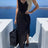 Slit Openwork V-Neck Sleeveless Cover Up - V.I.P Digital Presence