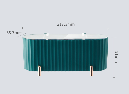 Dust-proof cosmetic cotton swab storage tube with lid desktop storage box - V.I.P Digital Presence