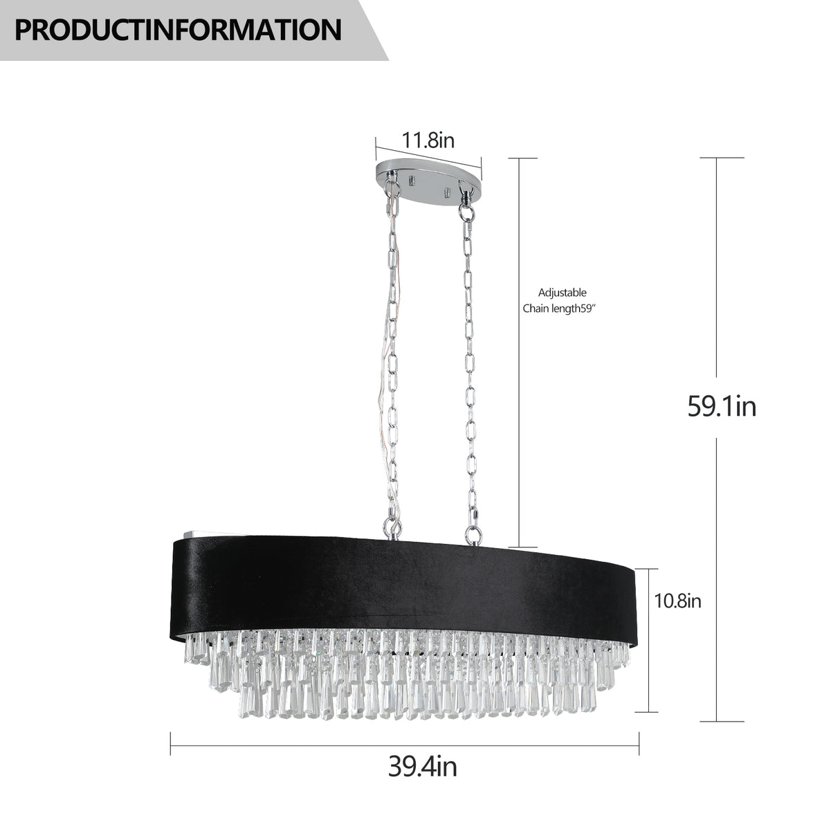 Modern Crystal Chandelier for Living-Room Cristal Lamp Luxury Home Decor Light Fixture - V.I.P Digital Presence