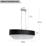 Modern Crystal Chandelier for Living-Room Cristal Lamp Luxury Home Decor Light Fixture - V.I.P Digital Presence