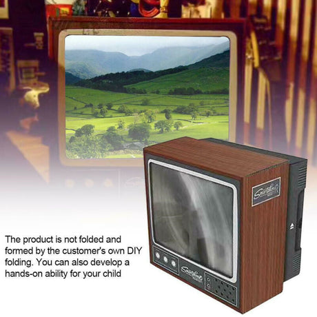 Retro TV Phone Screen Video DIY Enlarger Amplifier Magnifier Retro TV Appearance - V.I.P Digital Presence