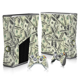 Xbox 360 Slim Full Body Color Membrane Stickers with Scratch-Resistant Protection - V.I.P Digital Presence