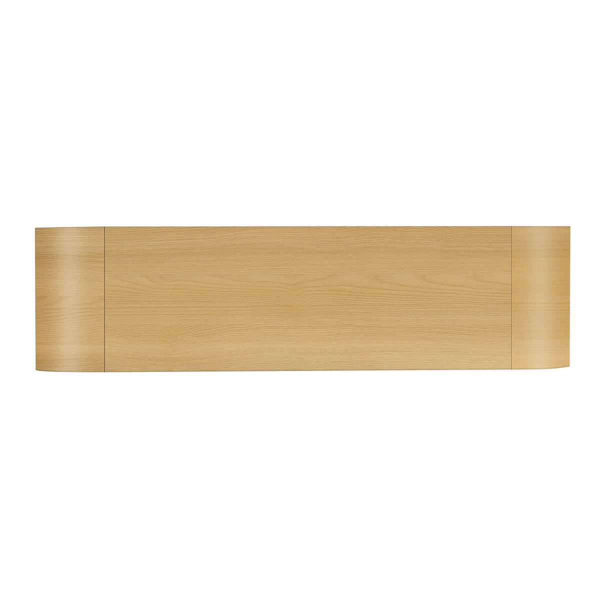 U-STYLE four door curved corner design wavy door panel cabinet with adjustable shelves - V.I.P Digital Presence