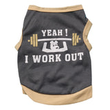 Pet Clothes Dog Clothes Cotton Sweat Weight Lifting Small Dog Pet Vest Spring And Summer - V.I.P Digital Presence