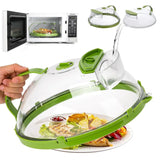 Microwave anti splash cover heat-resistant food heating cover food preservation cover oil proof cover - V.I.P Digital Presence